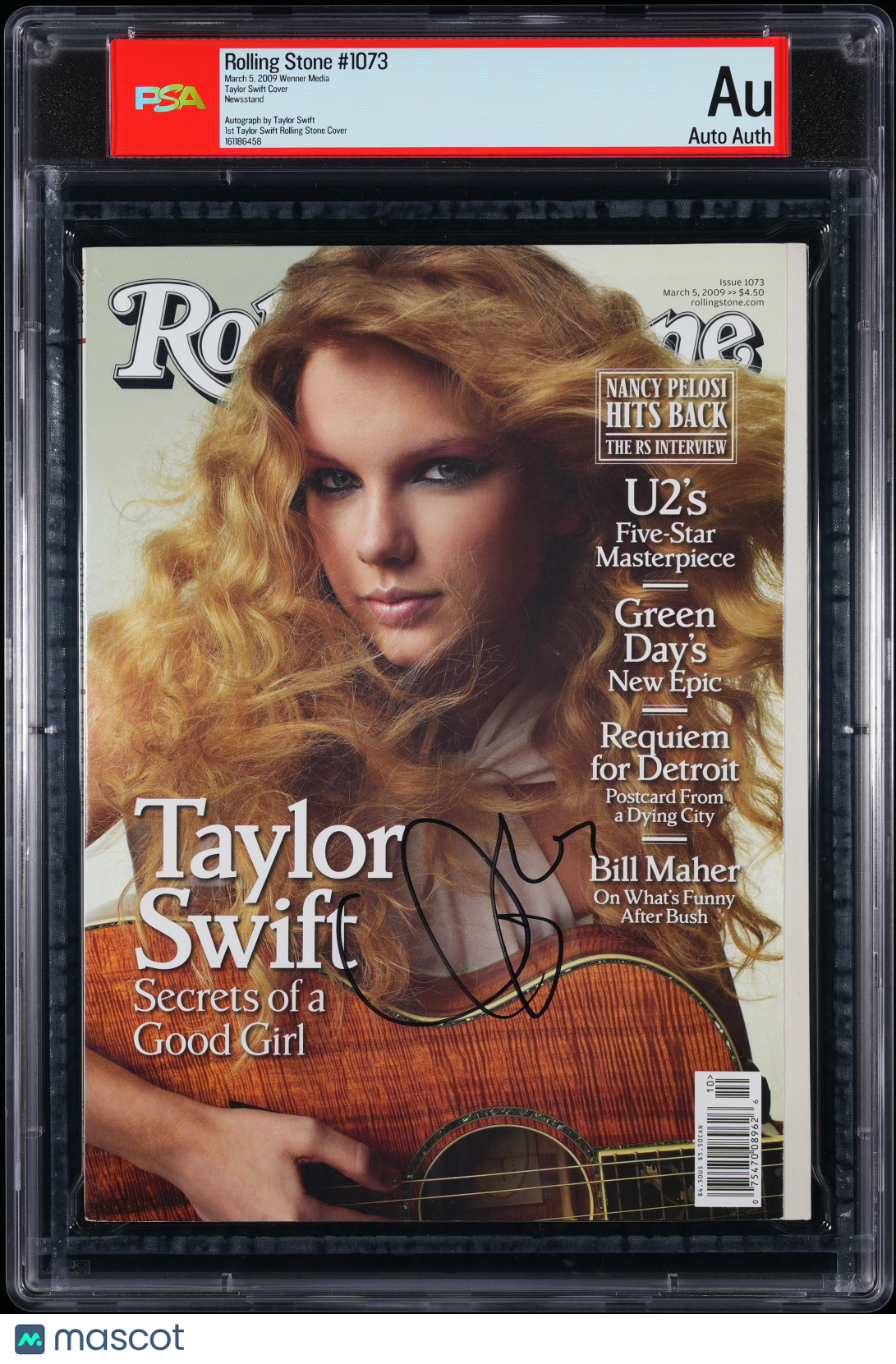 2009 Rolling Stone Taylor Swift Signed Magazine PSA Authentic