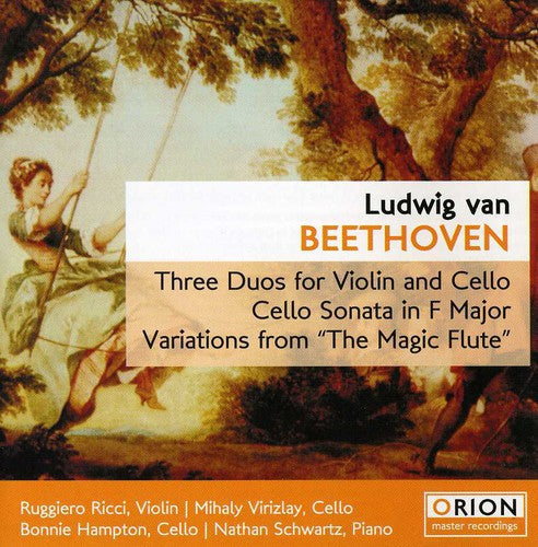 Ricci / Virizlay / Hampton - Beethoven: Three Duos For Violin & Cello - Music CD