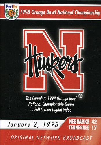 1998 Orange Bowl National Championship Game - 1998 Orange Bowl National Championship Game - DVD