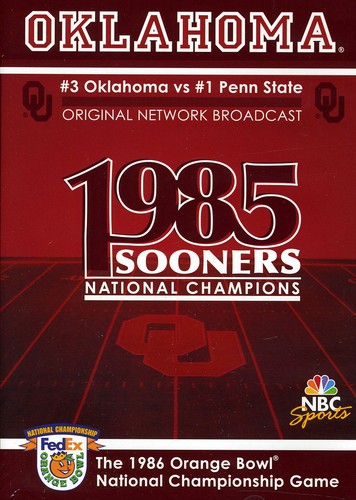 Oklahoma 1986 Orange Bowl National Championship - Oklahoma 1986 Orange Bowl National Championship - DVD