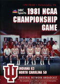 1981 Ncaa Championship: Indiana Vs Unc - 1981 Ncaa Championship: Indiana Vs Unc - DVD