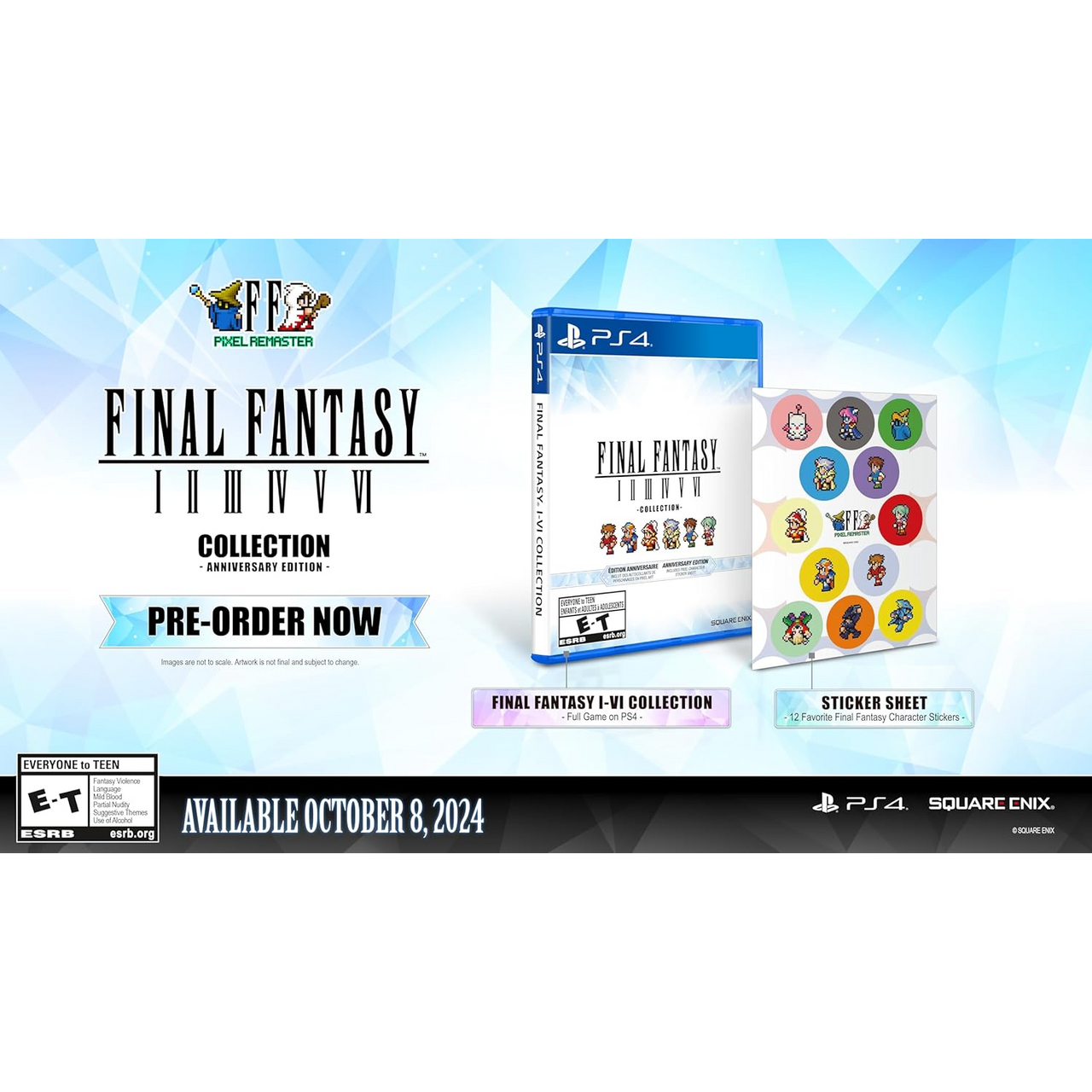 Square Enix - Final Fantasy I - VI Collection: Anniversary Edition - PS4