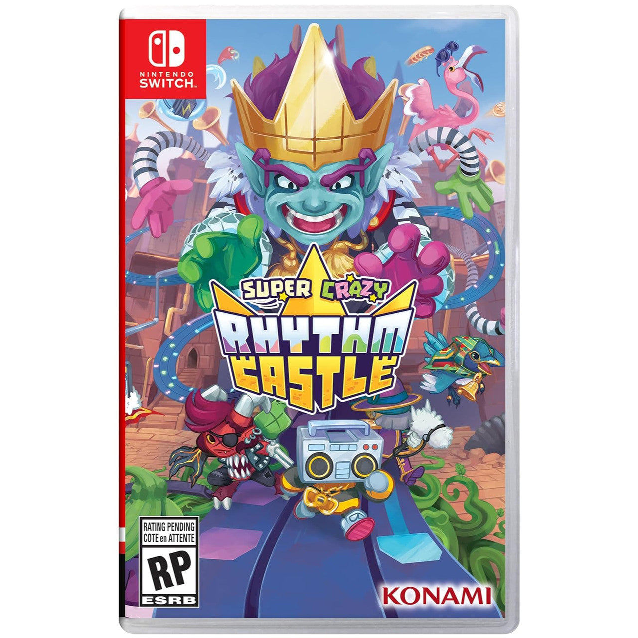 Konami - Super Crazy Rhythm Castle - Switch