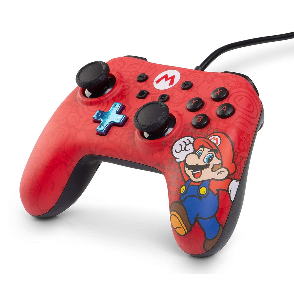 Switch Controller Wired: Mario Red - PowerA