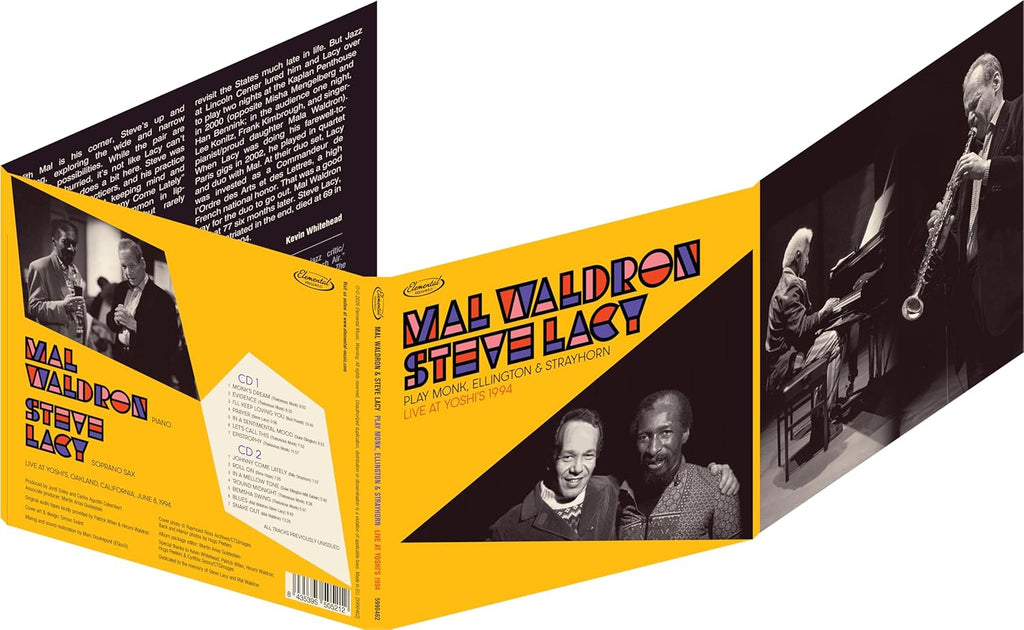 Mal Waldron / Steve Lacy - Play Monk, Ellington & Strayhorn - Live - Music CD