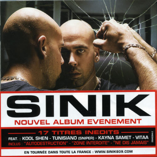 Sinik - Sang Froid - Music CD