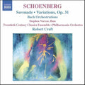 Schoenberg / Twentieth Century Ensemble / Craft - Serenade Variations Op 31 - Music CD