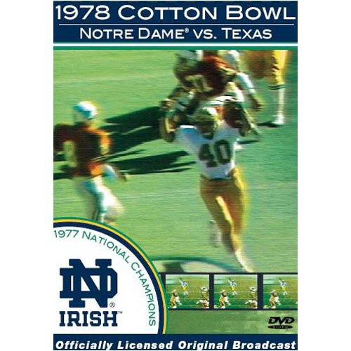 1978 Cotton Bowl Notre Dame - 1978 Cotton Bowl Notre Dame - DVD