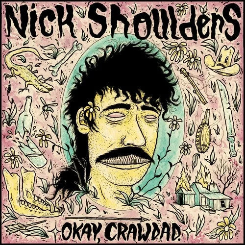Nick Shoulders - Okay Crawdad. (Chartreuse Green Swirl)