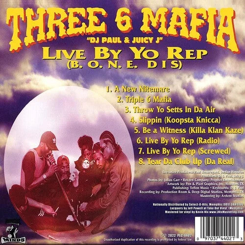 Three 6 Mafia - Live By Yo Rep