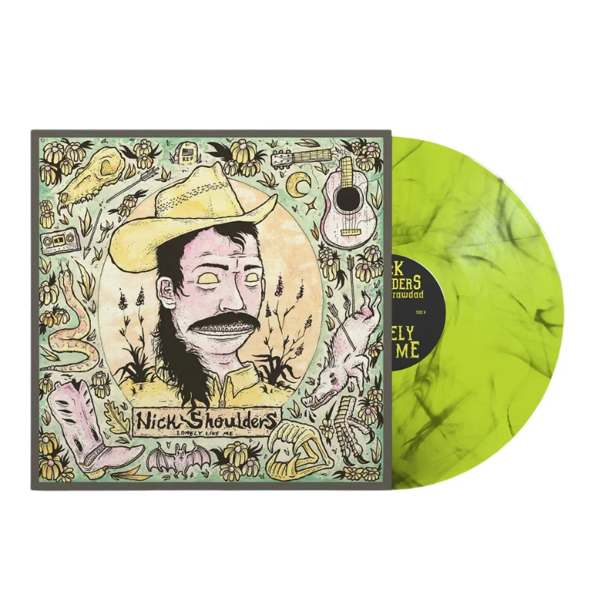 Nick Shoulders - Lonely Like Me [Green/Yellow Marble]