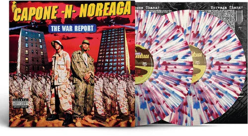 Capone-N-Noreaga - The War Report [2LP Clear/Red/Blue Splatter]
