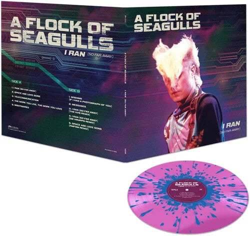 Flock of Seagulls - I Ran (So Far Away) [Pink & Blue Splatter]