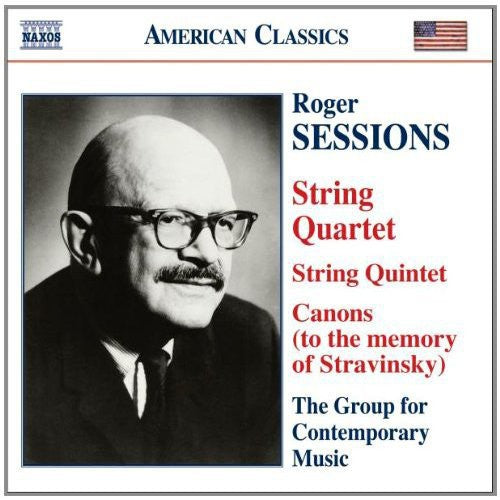 Sessions / Group For Contemporary Music - String Quartet - Music CD