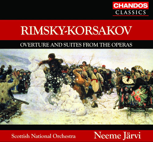 Rimsky-korsakov / Scottish National Orch / Jarvi - Overture & Suites From The Operas - Music CD