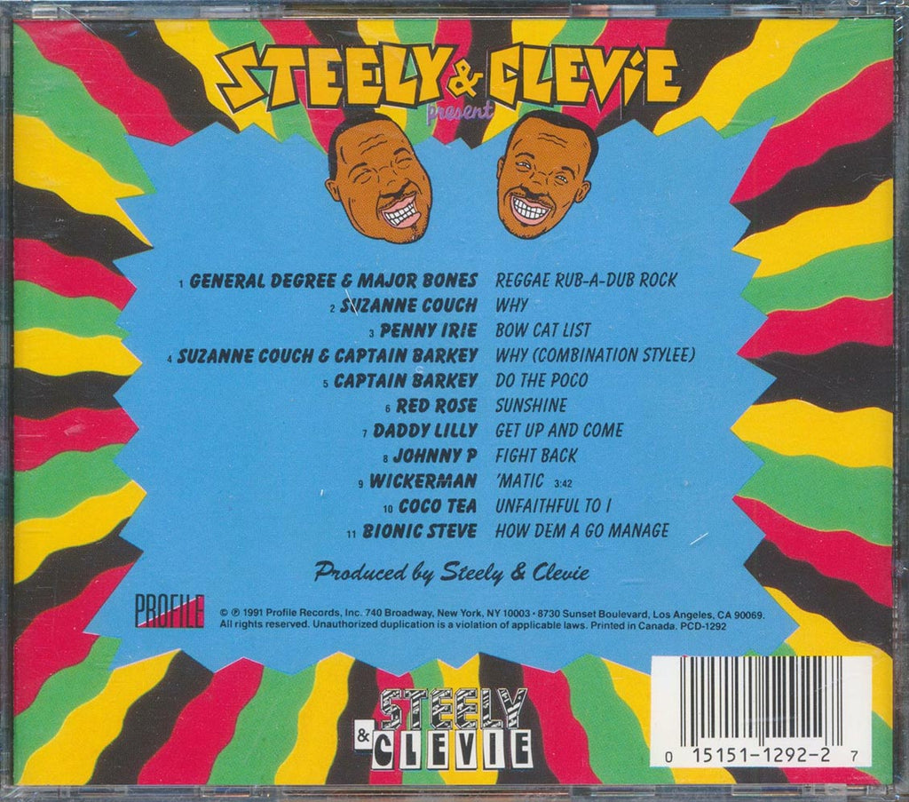 Cocoa Tea, Suzanne Couch, Johnny P, Penny Irie, Etc. - Steely & Clevie Presents Soundboy Clash Music CD