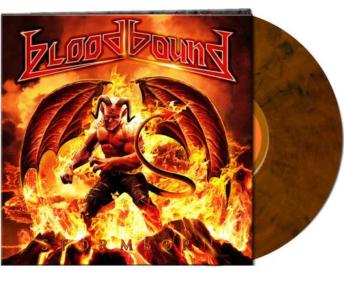 Bloodbound - Stormborn (Orange & Black Marbled)