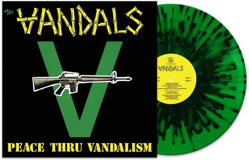 The Vandals - Peace Thru Vandalism [Green/Black Splatter]