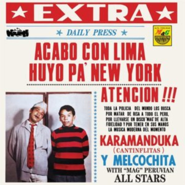 Karamanduka Y Melcochita - Acabo Con Lima Huyo Pa Nueva York - LP Vinyl
