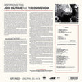 Thelonious With John Coltrane Monk - Historic Meeting John Coltrane & Thelonious Monk (180G/Virgin LP Vinyl Pressing For Super Fidelity)