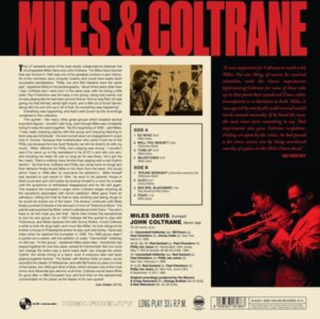 Miles & Coltrane (180G Dmm Remaster) & Final Tour: Copenhagen, March 24, 1960 (140G/Dl Code)