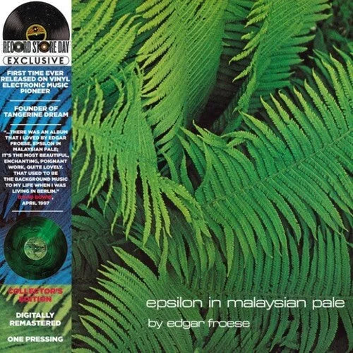 Edgar Froese - Epsilon In Malaysian Pale [Milky Clear & Green]