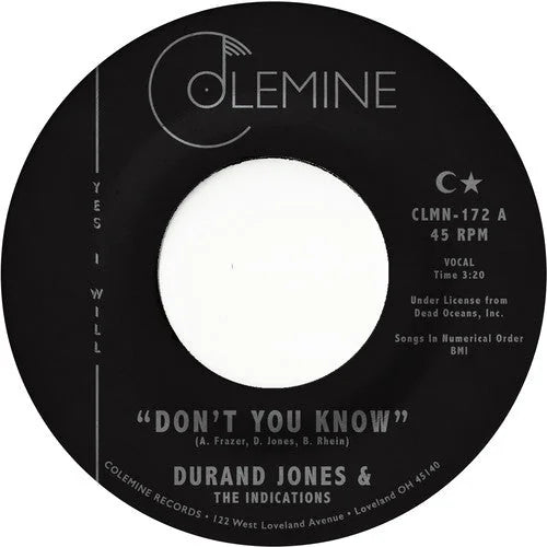 Durand Jones & The Indications - Don't You Know [7-inch]