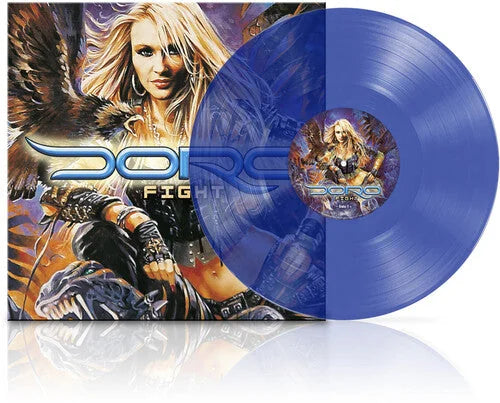 Doro - Fight [Transparent Blue] Vinyl Record