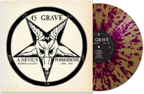 45 Grave - A Devil's Possessions - Demos & Live 1980-1983 [Gold/Purple Splatter]