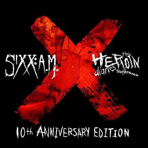 Sixx:a.M. - The Heroin Diaries Soundtrack: 10th Anniversary Edition [2LP RED & BLACK MARBLE]