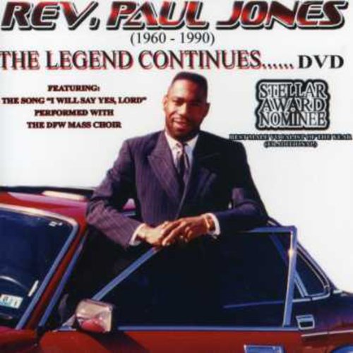 Jones,rev Paul - Legend Continues On Dvd - DVD