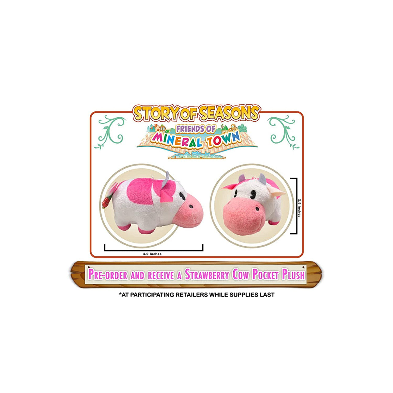 XSEED - Story of Seasons: Friends of Mineral Town w/ Plush - PS4