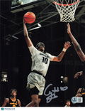 Cody Williams Colorado Buffaloes Signed Basketball 8x10 Photo BAS