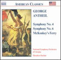 Antheil / National Symphony Orchestra Of Ukraine - Symphony 4, Symphony 6, Mckonkey's Ferry - Music CD