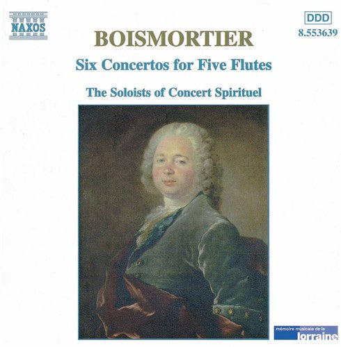 Boismortier / Soloists Of Concert Spirituel - 6 Concertos For 5 Flutes - Music CD