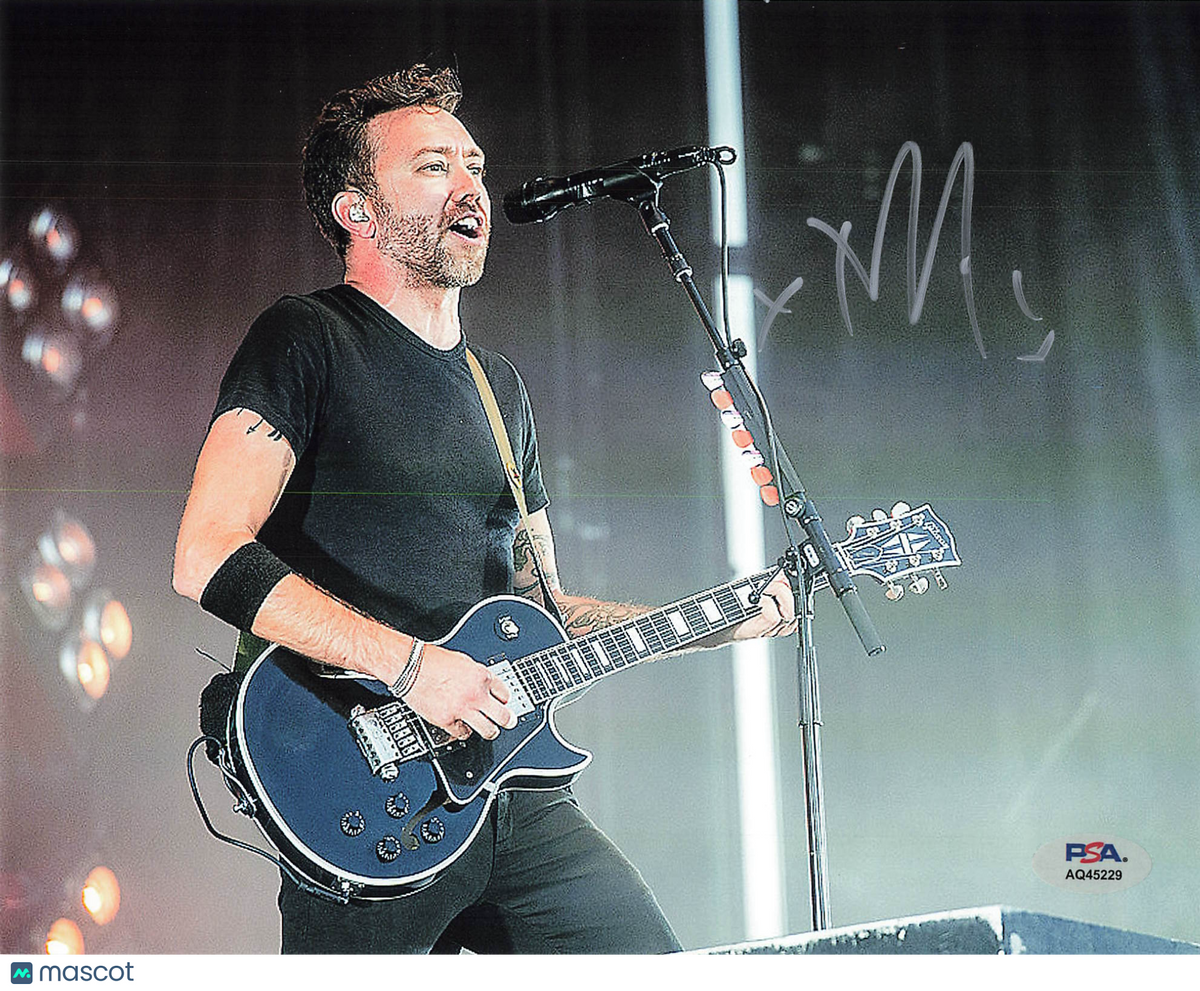 Tim McIlrath Signed 8x10 Photo PSA Autographed