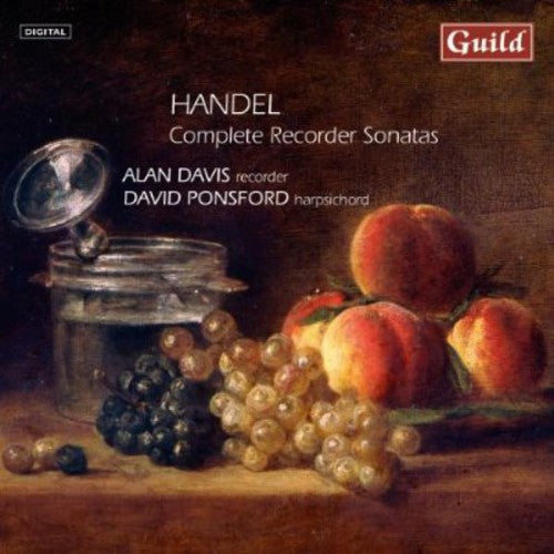 Handel / Davis / Ponsford - Complete Recorder Sonatas - Music CD