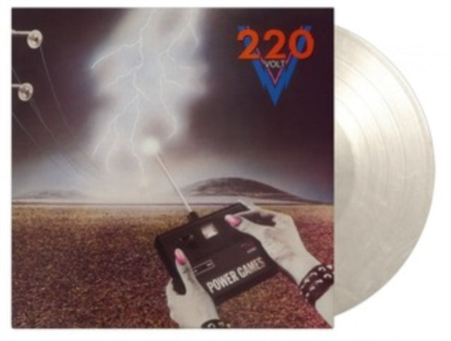 220 Volt - Power Game (180G/Crystal Clear & White Marbled LP Vinyl)