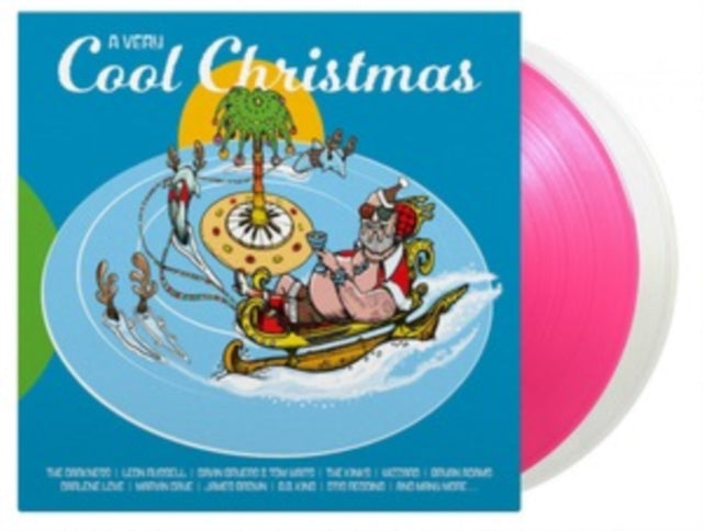 Various Artists - Very Cool Christmas (2LP/Limited/1-Transparent Magenta & 1-Crystal Clear Vinyl/180G/Insert/Numbered)