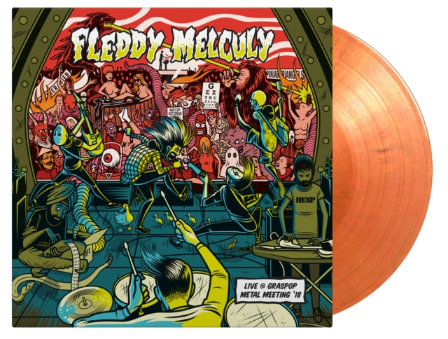 Live @ Graspop Metal Meeting '18 (Limited/Voodoo Orange LP Vinyl/180G/Insert/Numbered) Vinyl Record