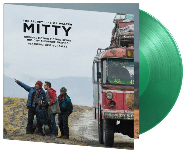 Theodore Ft. Jose Gonzalez Shapiro - Secret Life Of Walter Mitty (Ost) (Translucent Green LP Vinyl/180G/Numbered)