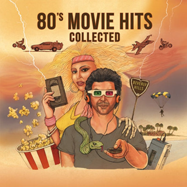 Various Artists - 80'S Movie Hits Collected (Translucent Blue/Gold Vinyl/2LP/180G)