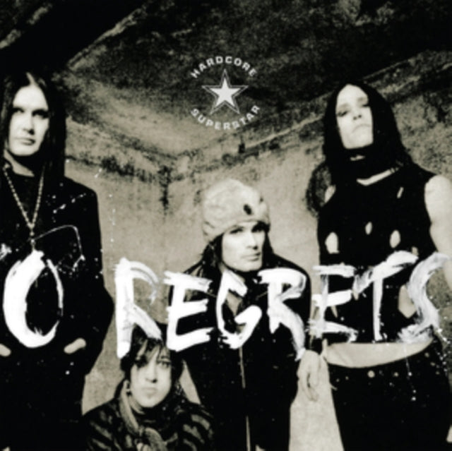 Hardcore Superstar - No Regrets (180G/Numbered/Black & Crystal Clear Marbled LP Vinyl)