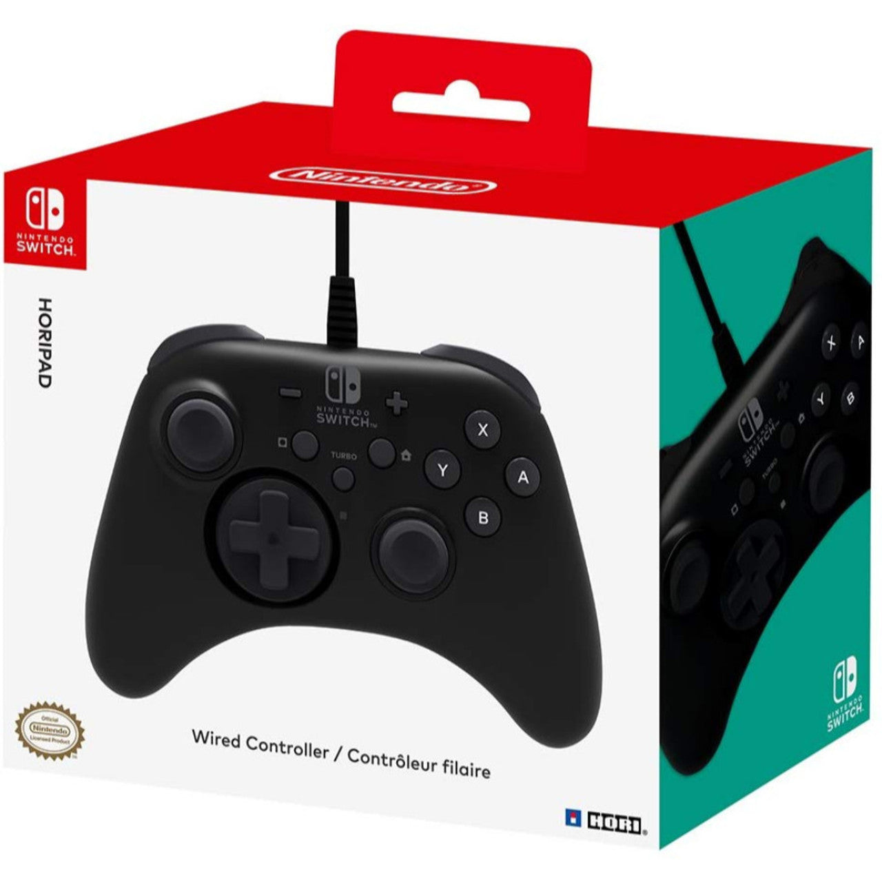 HORI - Switch Controller HORIPAD: Black - HORI