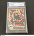 2021 Panini Prizm Draft Picks #51 Luka Garza Signed Card PSA Autographed