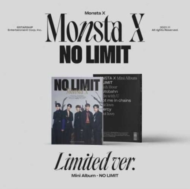 Monsta X - No Limit (Limited Ver.) & Shape Of Love & Fatal Love: Vol. 3 - CD Bundle