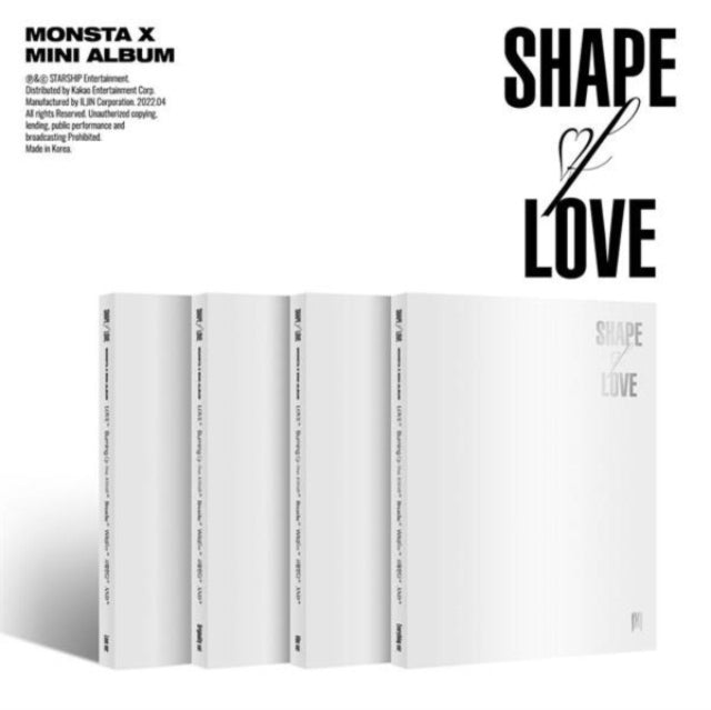 Monsta X - Shape Of Love & Fatal Love: Vol. 3 - CD Bundle