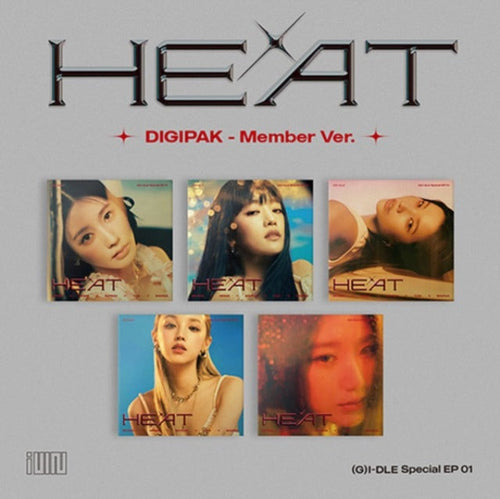 (G)I-Dle - Heat (Digipak - Member Ver.) (Special Album) - Music CD