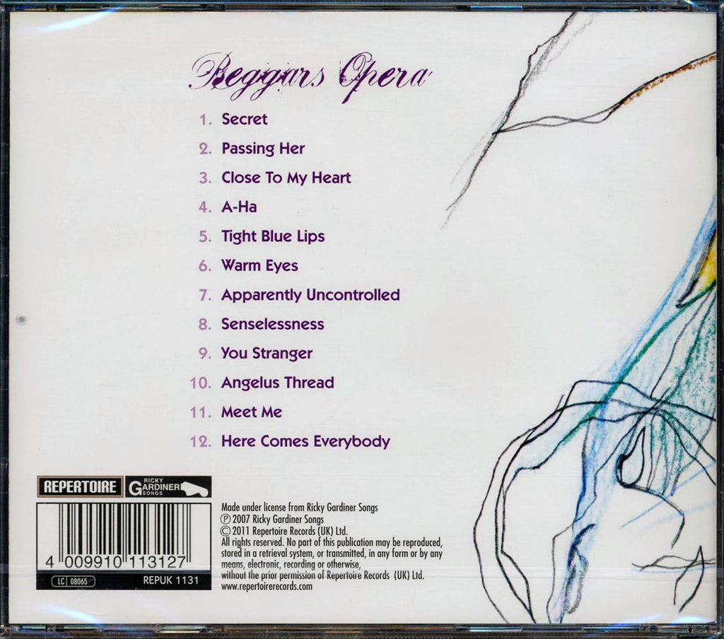 Beggars Opera - Close To My Heart Music CD