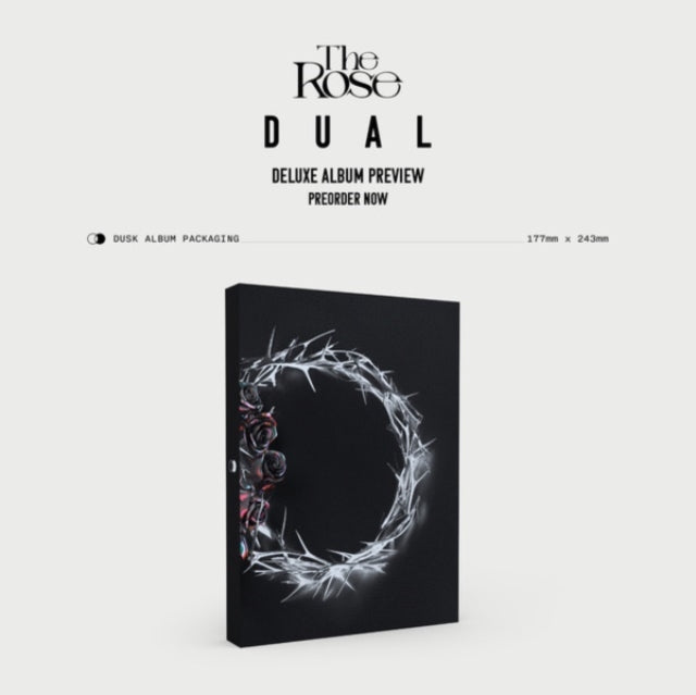Dual (Deluxe Box Album) (Dawn Ver.) & Dual (Deluxe Box Album) (Dusk Ver.) & Rose First Single Album R (CD Box Set)